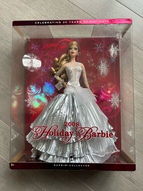 2008 Holiday Barbie Doll